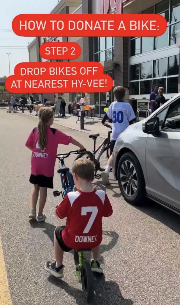 HOW TO DONATE A BIKE?